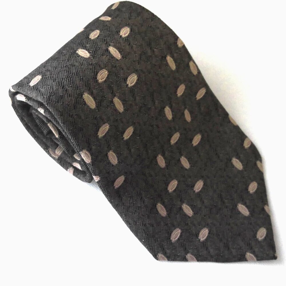 Vintage XMI Signature Men's Neck Tie Imported Italian Silk Handmade in US Retro
